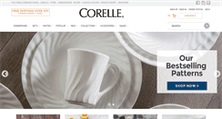 Desktop Screenshot of corelle.com